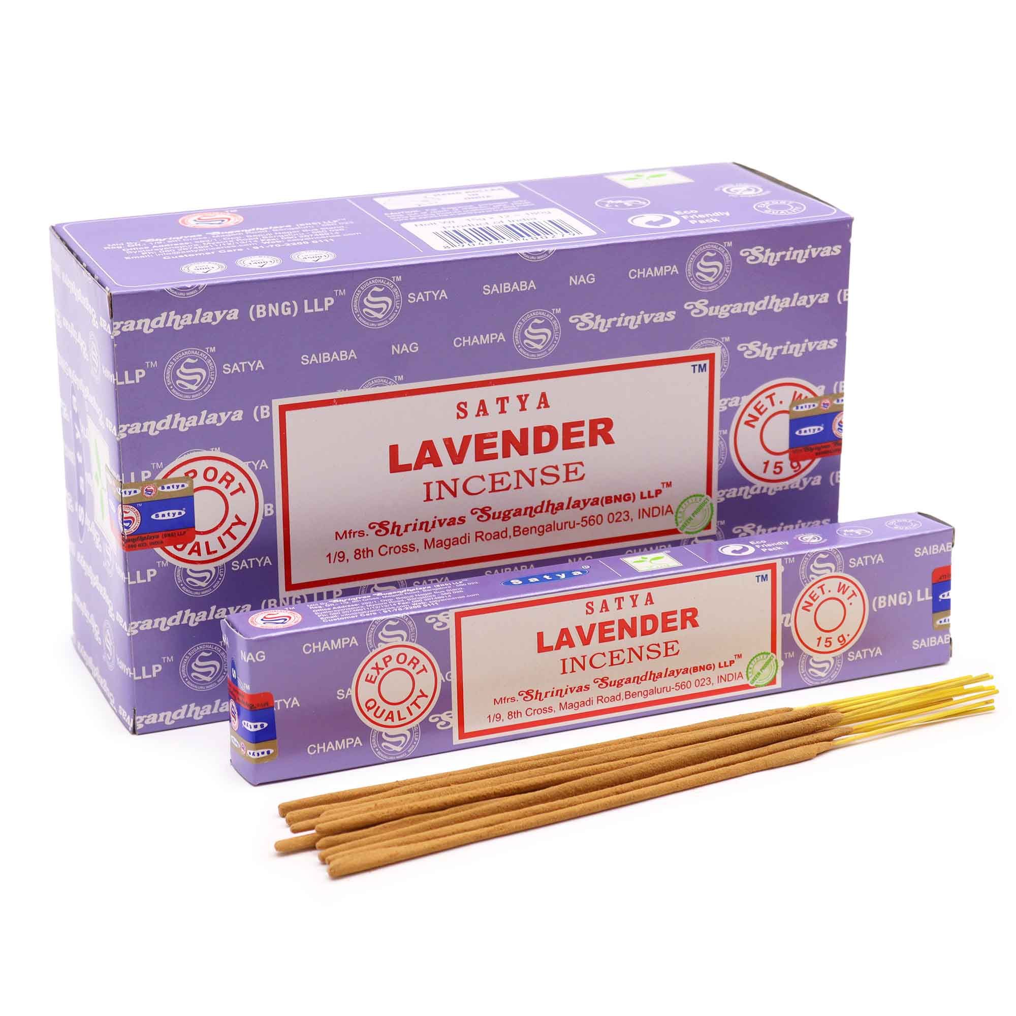 bG9jYWw6Ly9tZWRpYS9TSy8wQy82MFIzMEMxRzZNVDMwQ1NLL2Q4NDU3NTk4LmpwZWc.jpg Satya Incense 15gm -Â Lavender - Image 2