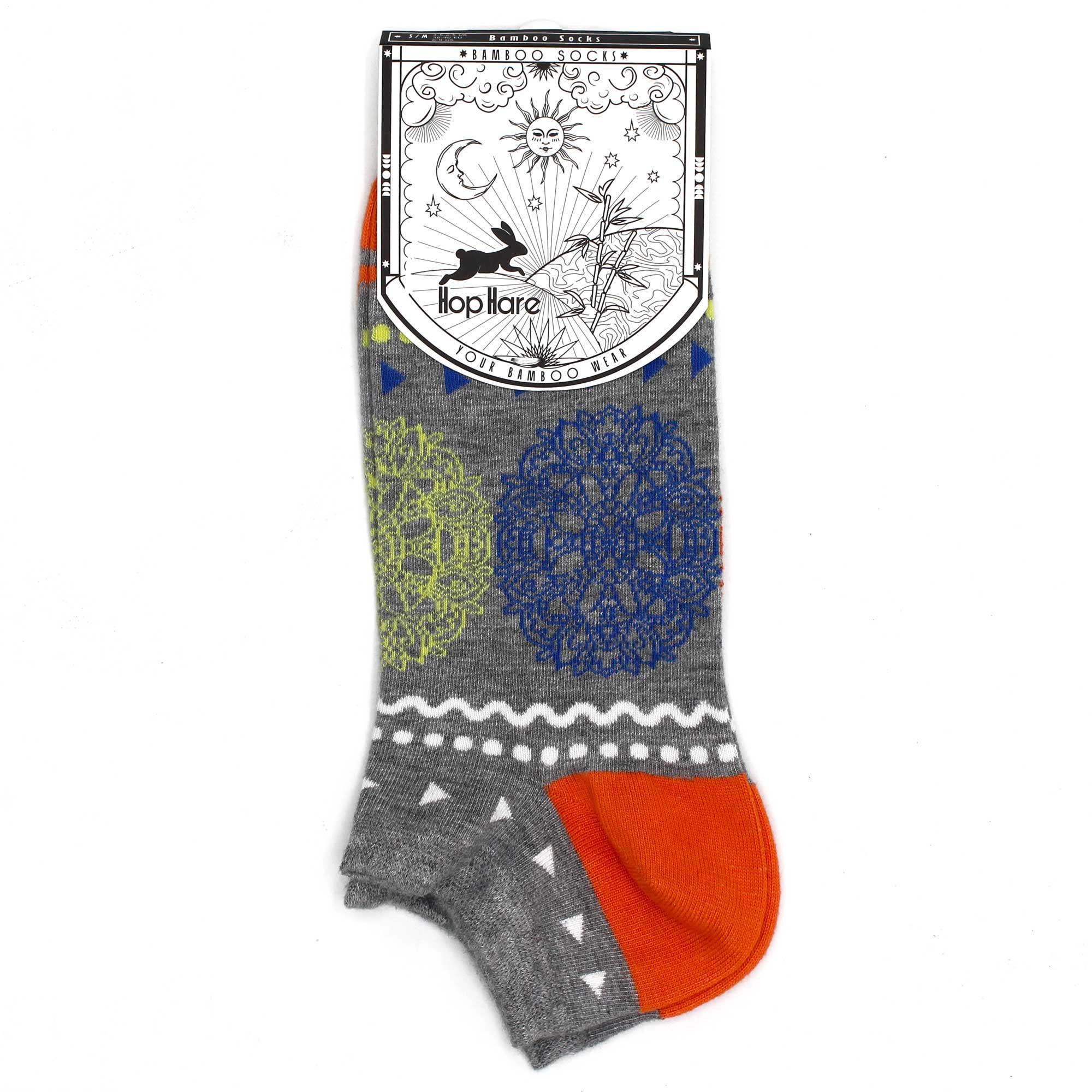bG9jYWw6Ly9tZWRpYS9TTS9DQy82MFIzMEMxRzZSVzNDQ1NNLzI0M2U0MTY0LmpwZWc.jpg S/M Hop Hare Bamboo Socks Low (3.5-6.5) - Flowers of Life - Image 3
