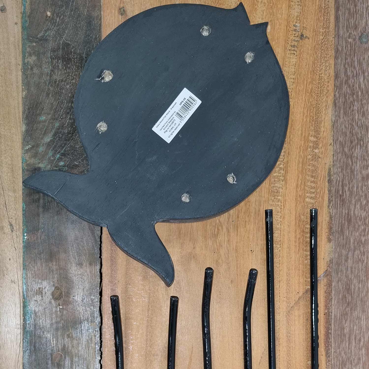 bG9jYWw6Ly9tZWRpYS9TTS9HQy82MFIzMEMxRzZSUzNHQ1NNLzc3NTJiYjdlLmpwZWc.jpg Albasia Wood Plant Stand - Terracotta & black detail - Image 4