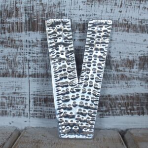 Sm Arty Aluminum Letters - V