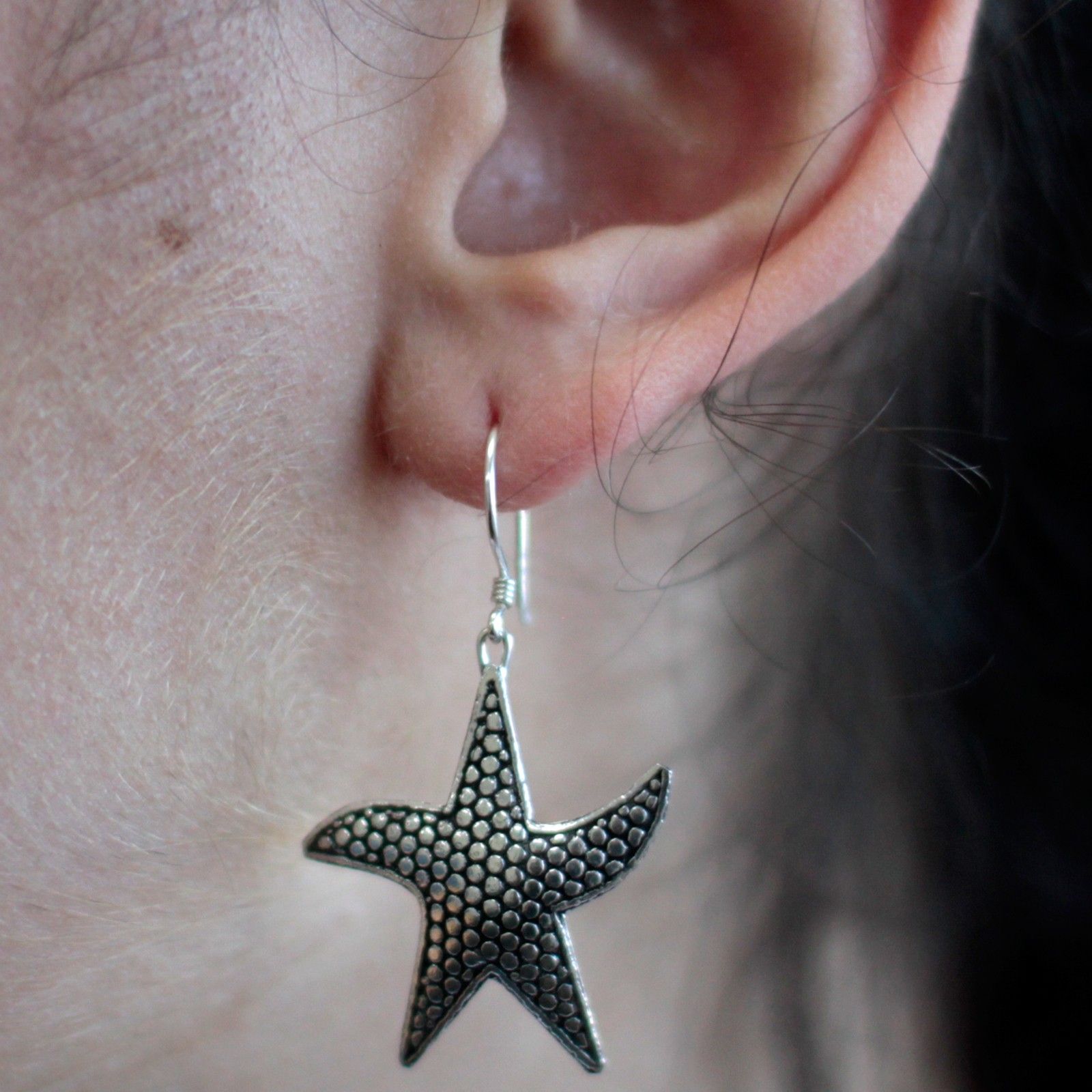 bG9jYWw6Ly9tZWRpYS9TUS80Qy82MFIzMEMxRzZDVks0Q1NRL2U3YjFkY2Q5LmpwZWc.jpg Silver Earrings - Star Fish