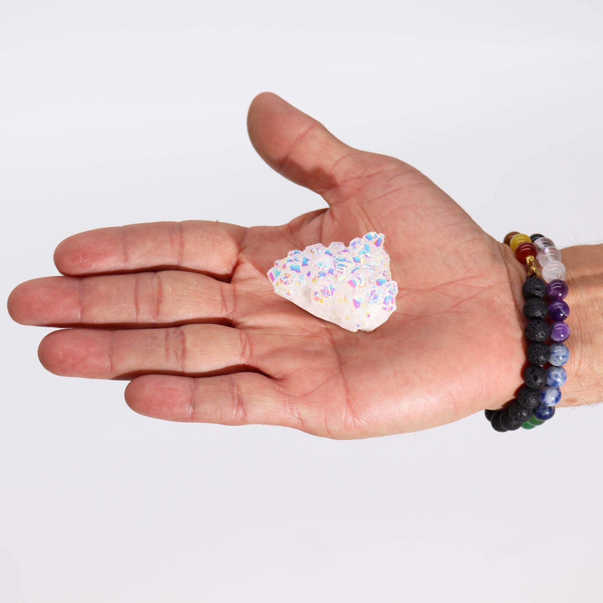 bG9jYWw6Ly9tZWRpYS9TUS80RC82MFIzMEMxRzZXU0s0RFNRL2U5YTRjMDIxLmpwZWc-1.jpg Small Enhanced Quartz - Aura Angel Quartz - Image 2