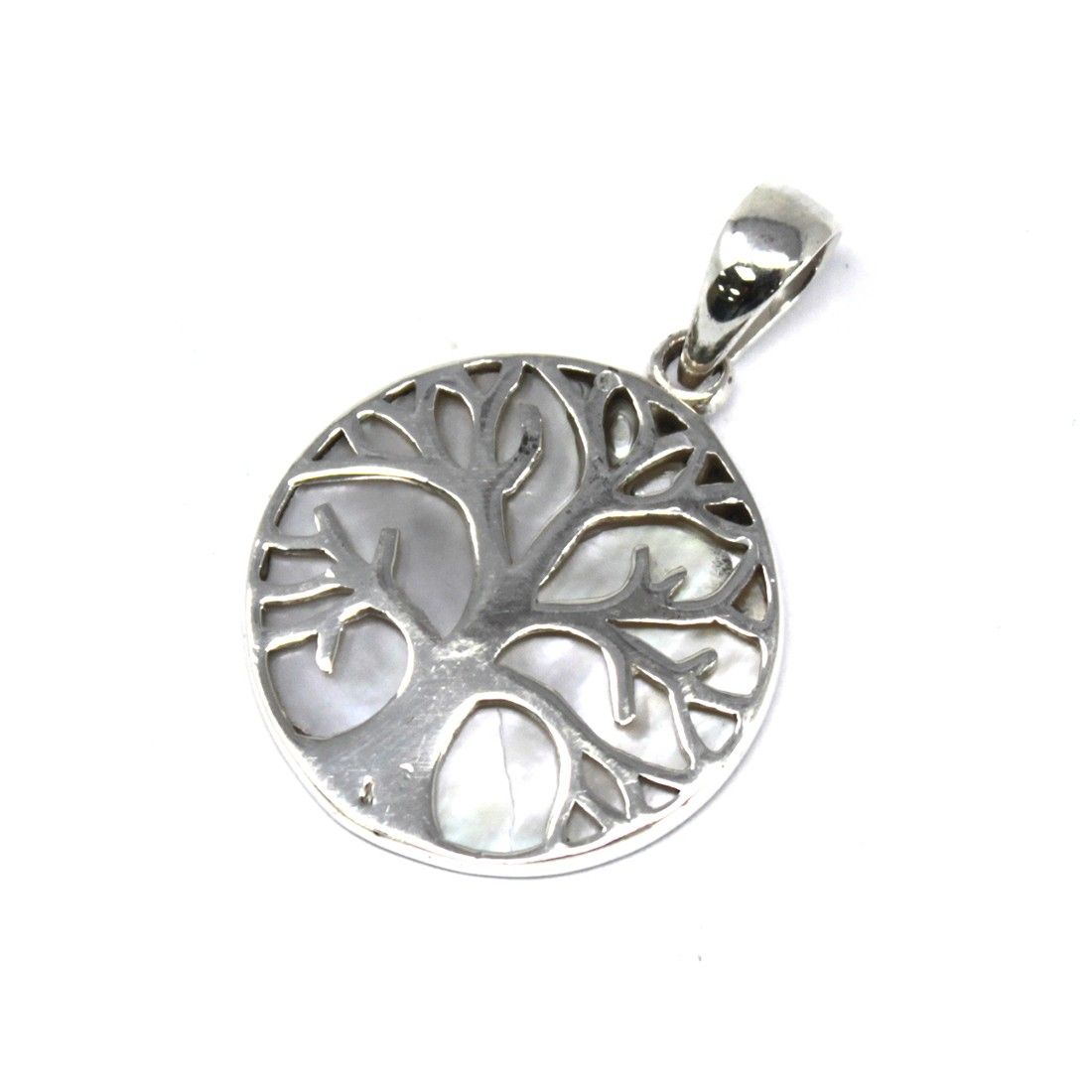bG9jYWw6Ly9tZWRpYS9TUi9FQy82MFIzMEMxRzZNUzNFQ1NSL2ViNTFjZmU1LmpwZWc.jpg Tree of Life Silver Pendant 22mm - Mother of Pearl