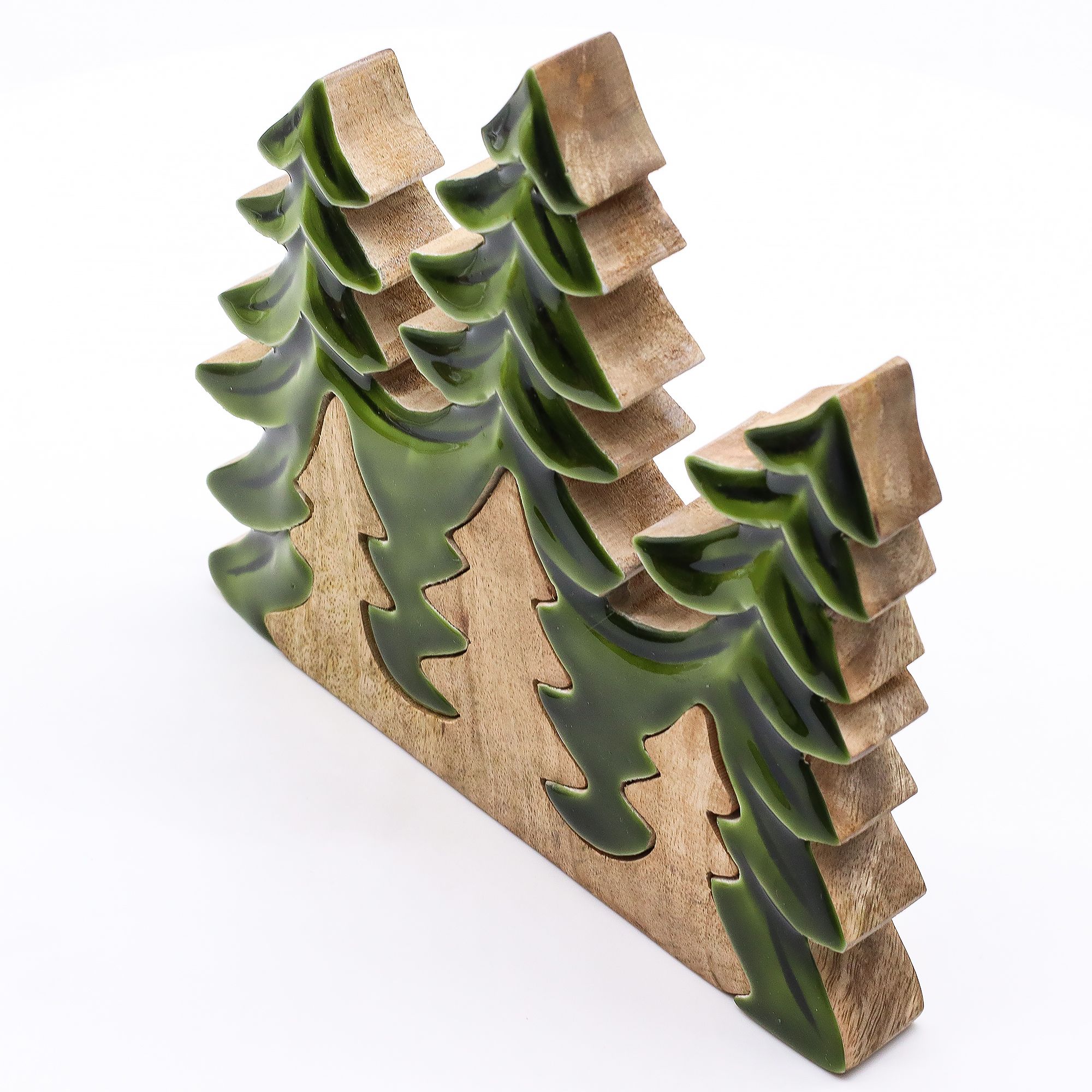 bG9jYWw6Ly9tZWRpYS9TUi9KRC82MFIzMEMxSjYwV0tKRFNSL2FkMzc4MGY4LmpwZw.jpg Lost in the Forrest - Three Trees 3D Wooden Decoration - 20x23cm - Image 9