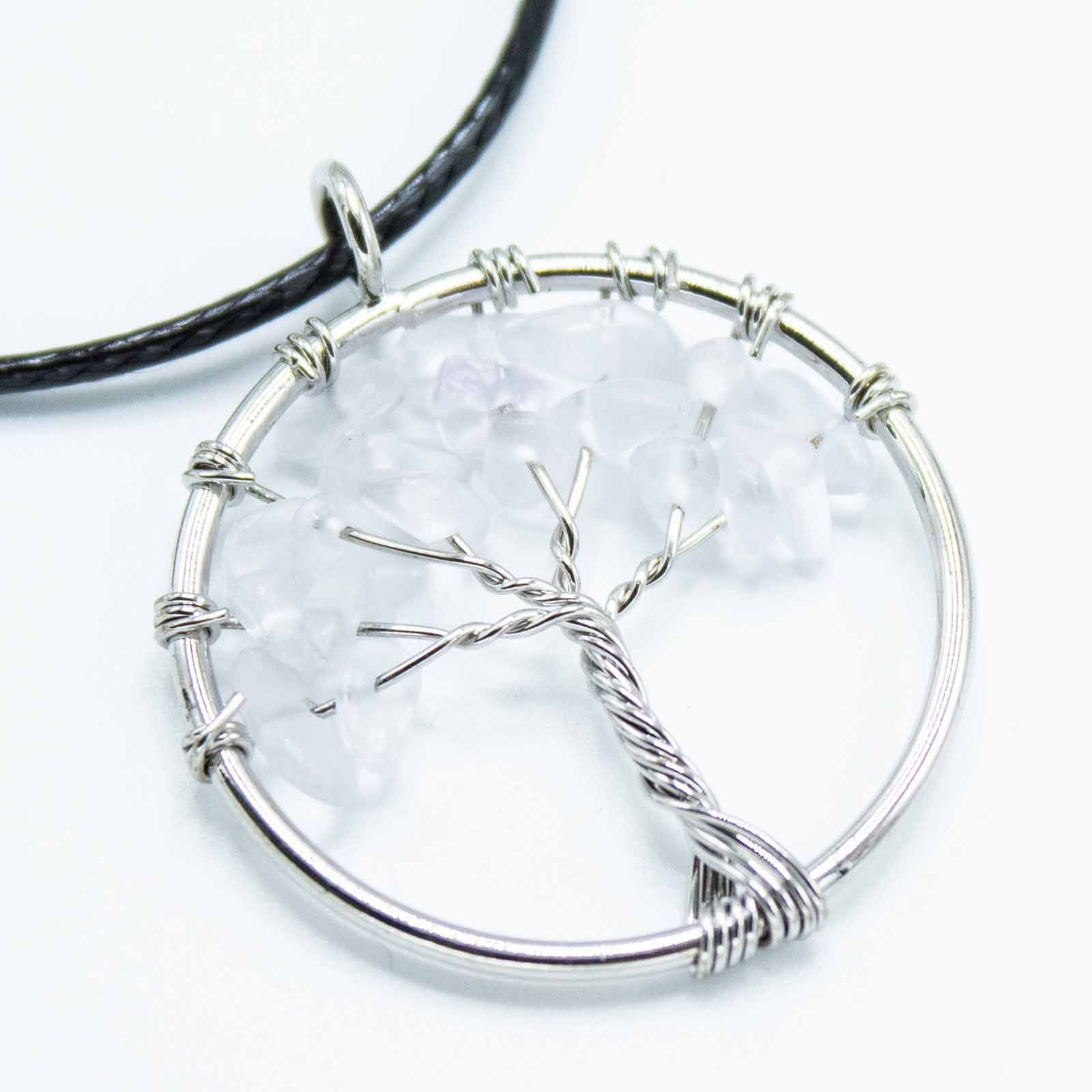 bG9jYWw6Ly9tZWRpYS9TUy9DRC82MFIzMEMxRzZSV0tDRFNTL2NjY2NlZjlmLmpwZWc.jpg Tree of Life Pendant - Rock Crystal - Image 4