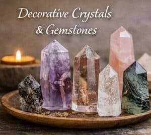 Decorative Crystals & Gemstones
