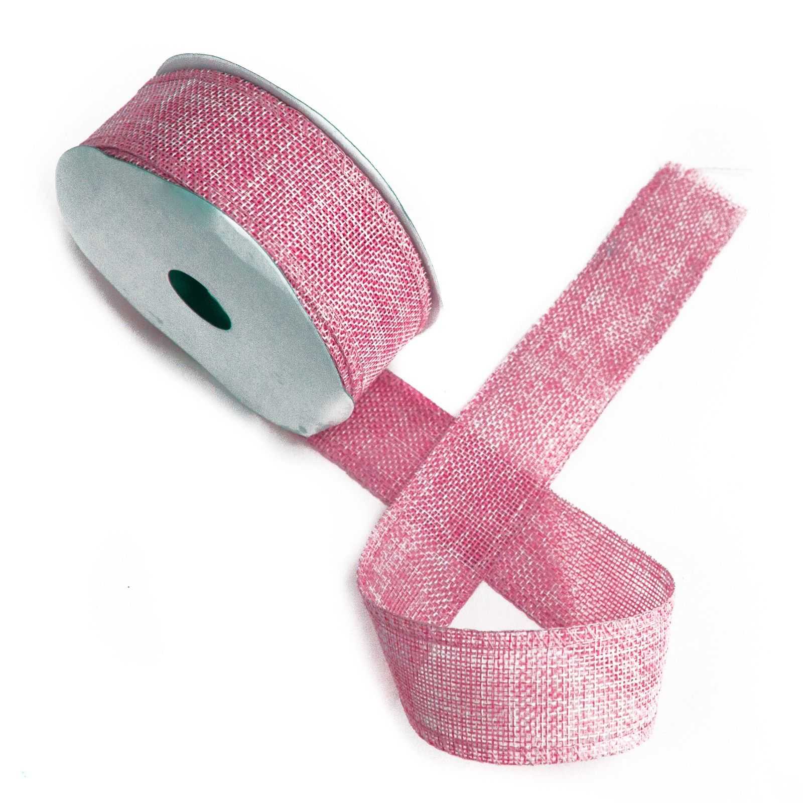 bG9jYWw6Ly9tZWRpYS9IUy9FRC82MFIzMEMxRzZHV0tFREhTLzU4ZGZmNmYwLmpwZWc.jpg Natural Texture Ribbon 38mm x 20m - Baby Pink